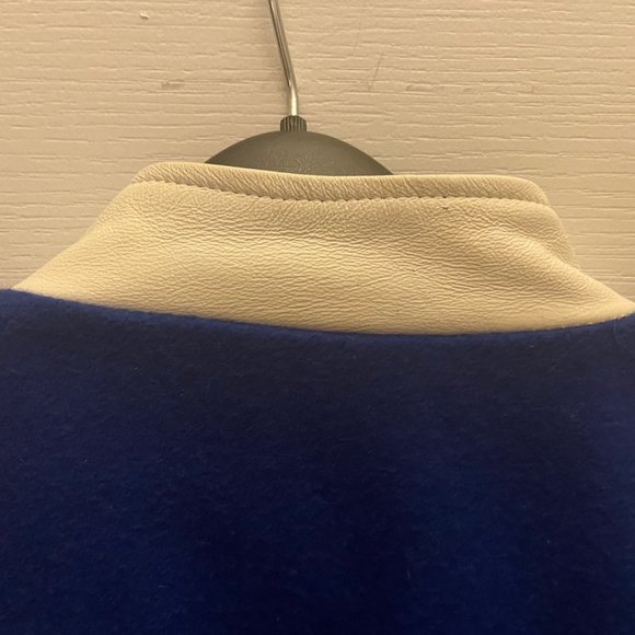 Retro Leather and Melton School Jacket - Picture 6 of 6